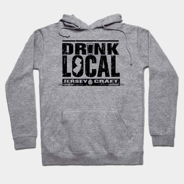 NJ DRINK LOCAL Hoodie by ATOMIC PASSION